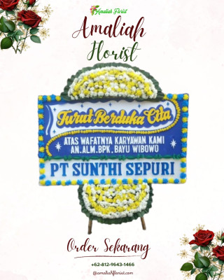 Papan Bunga Duka di Cabangbungin