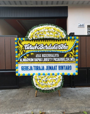 Papan Bunga Duka di Cabangbungin