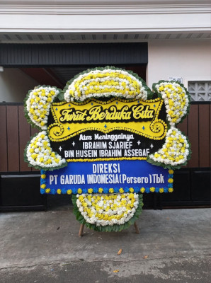 Papan Bunga Duka di Cabangbungin