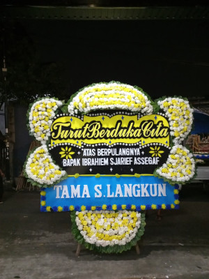 Papan Bunga Duka di Cabangbungin