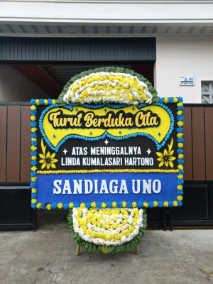 Papan Bunga Duka di Cabangbungin